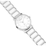 Bering Women White Dial Solar Watch -19535-754