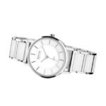 Bering Women White Dial Solar Watch -19535-754