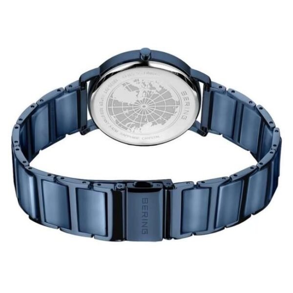 Bering Women Blue Dial Solar Watch -19535-797