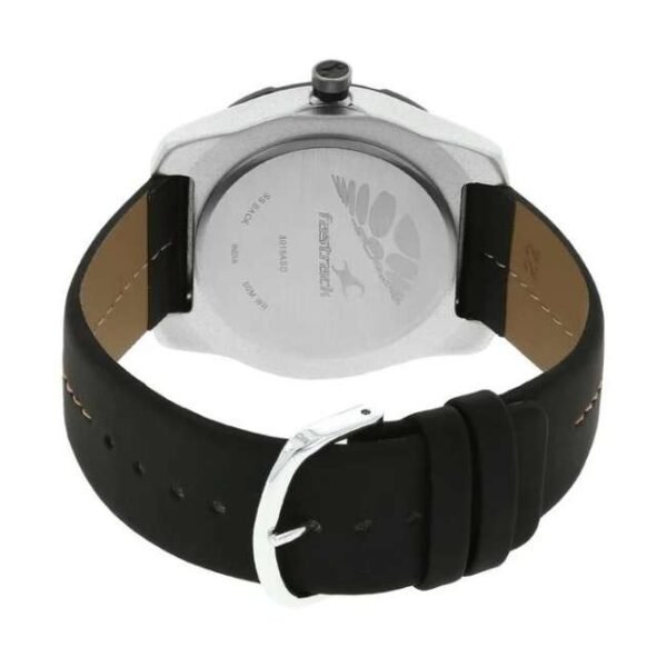 Fastrack Men Silver Dial Quartz Watch -3015AL01