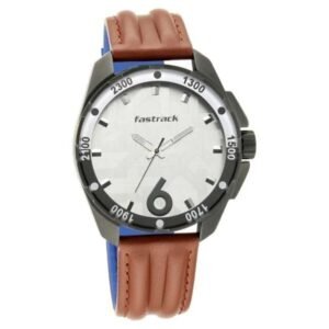 Fastrack Hitlist Men White Dial Quartz Watch -3084NL04
