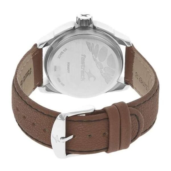 Fastrack Men Black Dial Quartz Watch -3089SL05