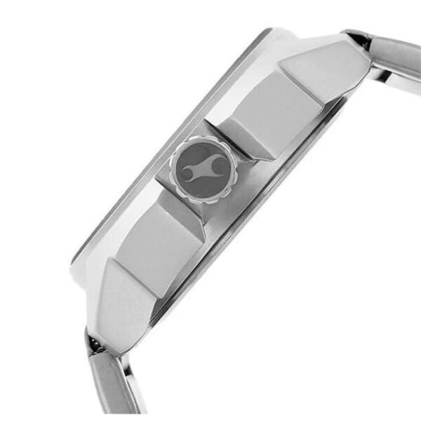 Fastrack Men Silver Dial Quartz Watch -3089SM02