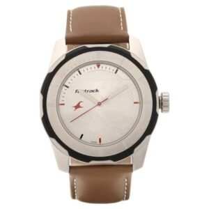 Fastrack Men Silver Dial Quartz Watch -3099SL01