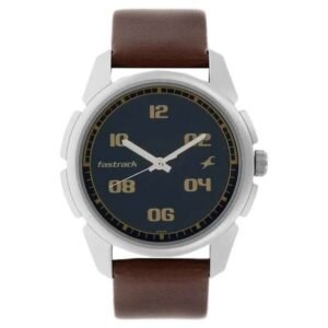 Fastrack Men Blue Dial Quartz Watch -3124SL02