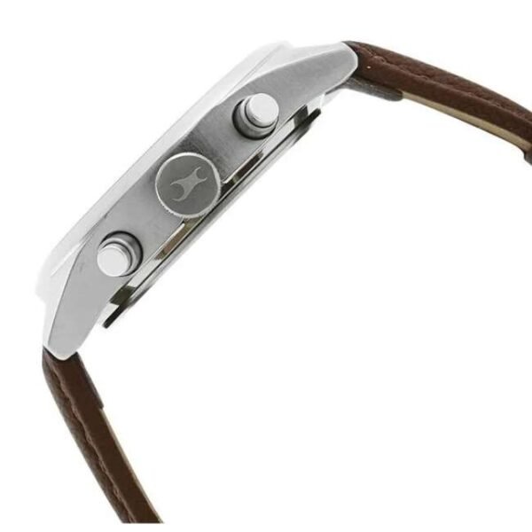 Fastrack All Nighters Men Brown Dial Quartz Watch -3165SL01