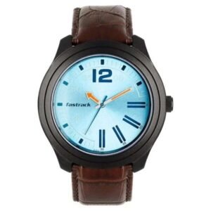 Fastrack Road Trip Men Blue Dial Quartz Watch -3198AL02