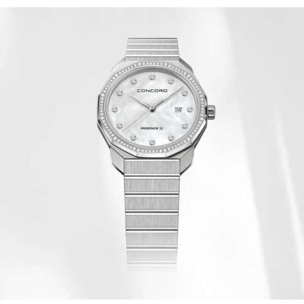 Concord Ladies Watch Silver Tone Case Quartz - 320469