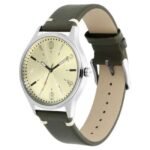 Fastrack Tripster Men Green Dial Quartz Watch -3237SL02