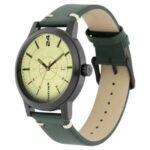 Fastrack Tripster Men Green Dial Quartz Watch -3245NL01