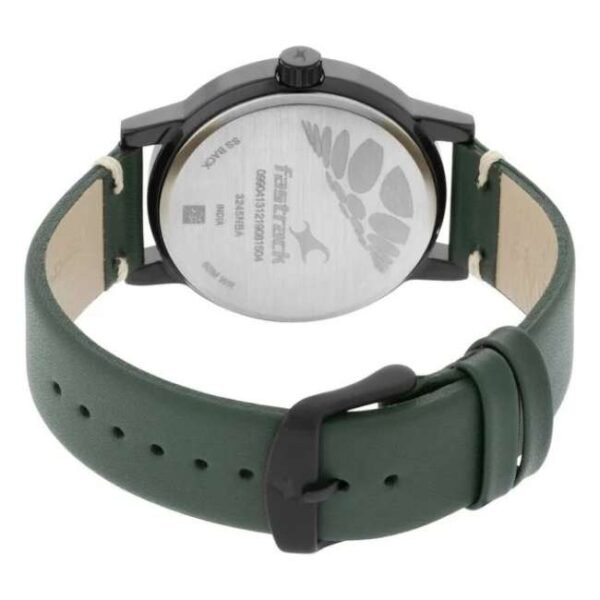 Fastrack Tripster Men Green Dial Quartz Watch -3245NL01