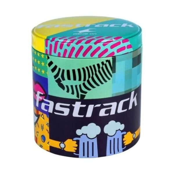 Fastrack Tripster Men Green Dial Quartz Watch -3245NL01