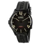 U-Boat Darkmoon Quartz Black Dial Watch -8464/D