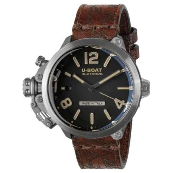 U-Boat Capsule Automatic Black Dial Watch -8809