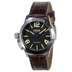 U-Boat Classico Mechanical Black Dial Watch -9002