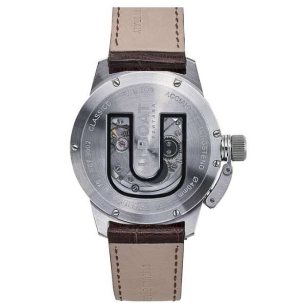 U-Boat Classico Mechanical Black Dial Watch -9002