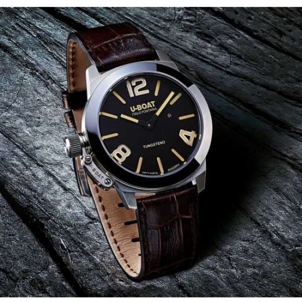 U-Boat Classico Mechanical Black Dial Watch -9002