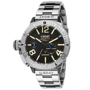 U-Boat Sommerso Mechanical Black Dial Watch -9007/A