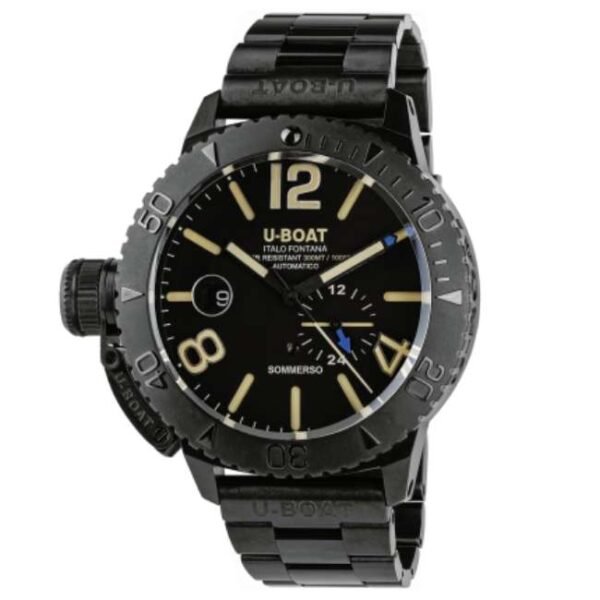 U-Boat Sommerso Chronograph Black Dial Watch -9015/MT