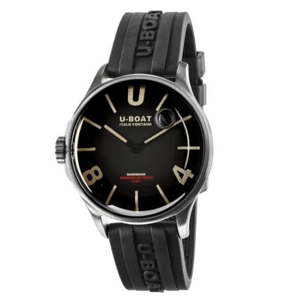 U-Boat Darkmoon Quartz Black Dial Watch -9018/A