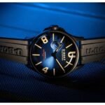 U-Boat Darkmoon Quartz Blue Dial Watch -9020/B