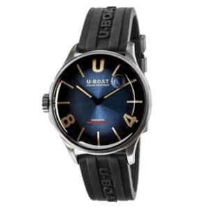 U-Boat Darkmoon Quartz Blue Dial Watch -9021/B