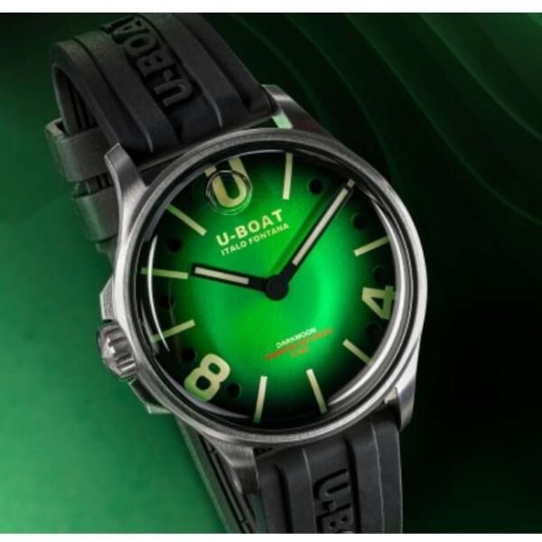 U-Boat Darkmoon Quartz Green Dial Watch -9502/A