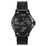 U-Boat Darkmoon Quartz Black Dial Watch -9545