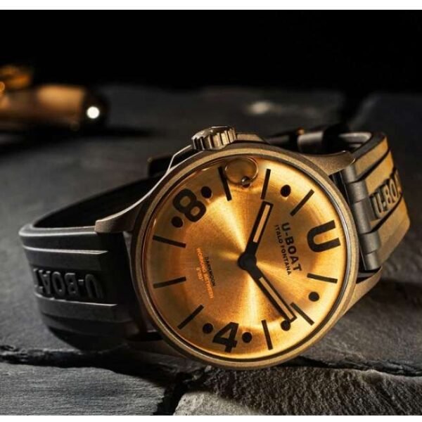 U-Boat Darkmoon Quartz Brown Dial Watch -9547