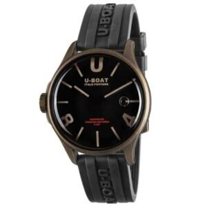 U-Boat Darkmoon Quartz Black Dial Watch -9549