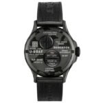 U-Boat Darkmoon Quartz Black Dial Watch -9552