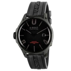 U-Boat Darkmoon Quartz Black Dial Watch -9553