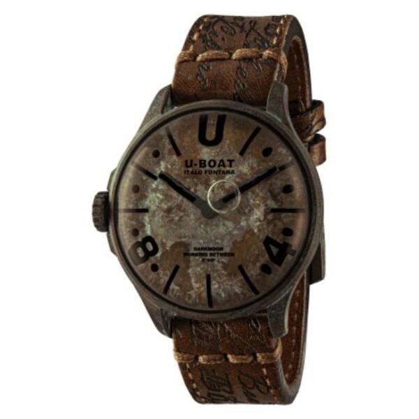 U-Boat Darkmoon Quartz Brown Dial Watch -9600