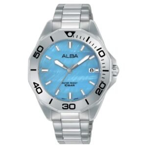 Alba Blue Dial Quartz Watch -AG8P31X1