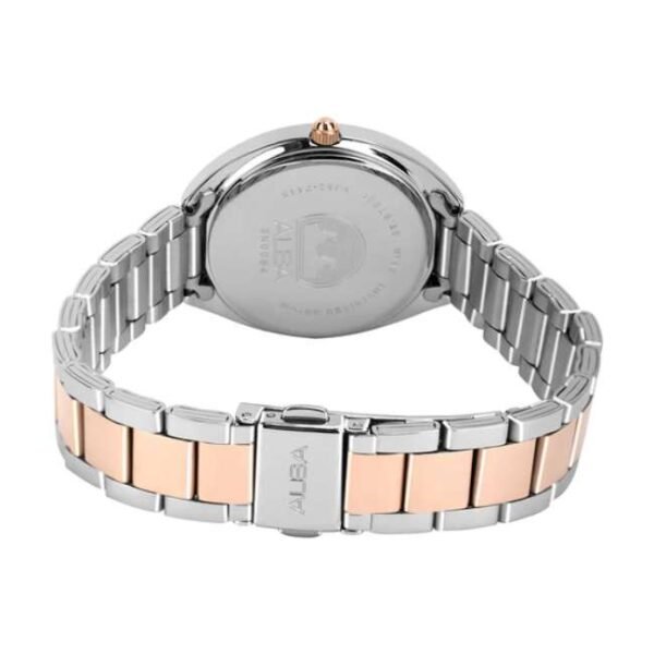 Alba Pink Dial Quartz Watch -AH7CT8X1