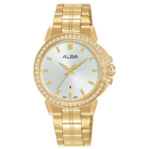 Alba White Dial Quartz Watch -AH7CX0X1