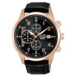 Alba Black Dial Chronograph Watch -AM3A14X1