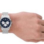 Armani Blue Dial Men Watch -AR11582