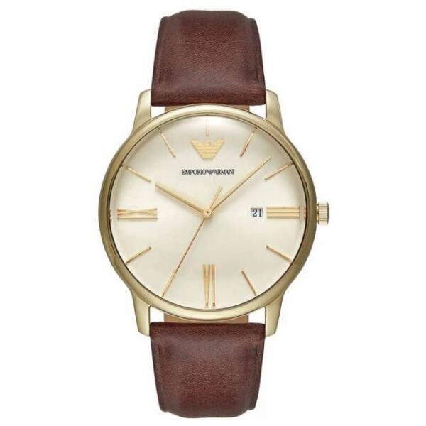 Armani Beige Dial Men Watch -AR11610