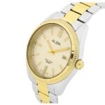 Alba Champagne Dial Quartz Watch -AS9S64X1