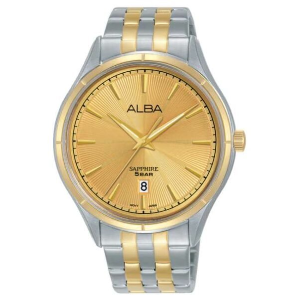 Alba Yellow Dial Quartz Watch -AS9T64X1