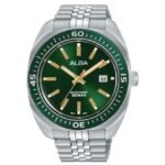 Alba Green Dial Quartz Watch -AS9T77X1