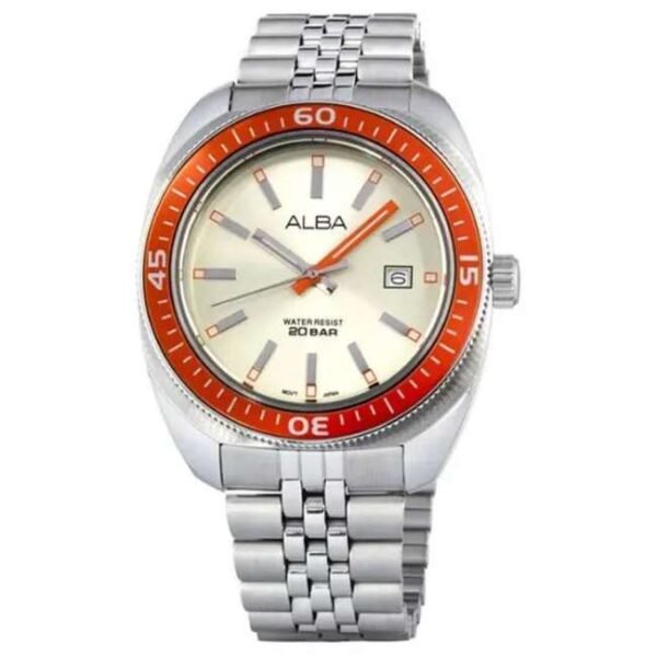 Alba Cream Dial Quartz Watch AS9T89X1