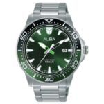 Alba Green Dial Quartz Watch -AS9T93X1