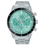 Alba Green Dial Chronograph Watch -AT3J83X1