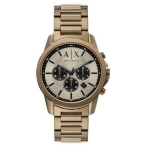 Armani Exchange Men Beige Dial Chronograph Watch -AX1739