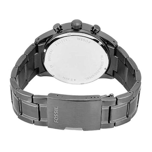 Fossil Men Blue Dial Chronograph Watch-BQ1126