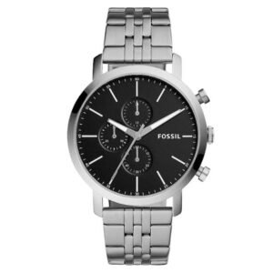 Fossil Men Black Dial Quartz Watch-BQ2328