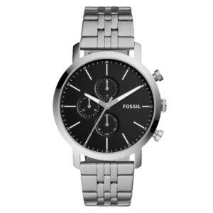 Fossil Men Black Dial Chronograph Watch-BQ2328N