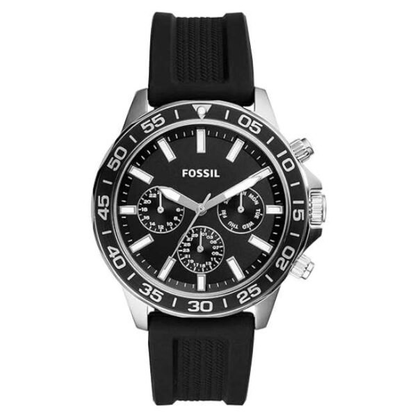 Fossil Men Black Dial Quartz Watch-BQ2494N